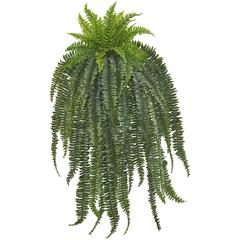 58in. Boston Fern Artificial Hanging Plant