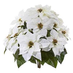 24in. Poinsettia Artificial Plant (Set of 2)
