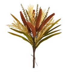 23in. Sorghum Harvest Artificial Bush Flower (Set of 3)