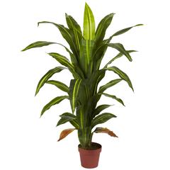 4ft. Dracaena Silk Plant (Real Touch)