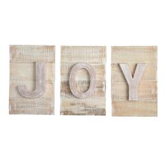 15in. Rustic JOY Wall Art