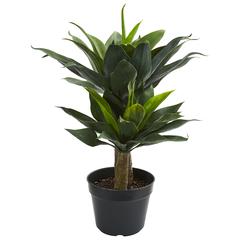29in. Double Agave Succulent Artificial Plant