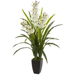 45in. Cymbidium Orchid Artificial Plant