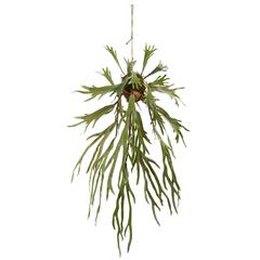 50in. Staghorn Artificial Hanging Plant