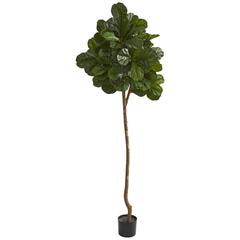 7ft. Fiddle Leaf Fig Artificial Tree, Green