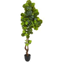 78in. Fiddle Leaf Artificial Tree (Real Touch)