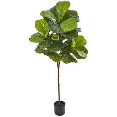 54in. Fiddle Leaf Artificial Tree (Real Touch)