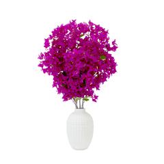 40in. Artificial Purple Bougainvillea Arrangement with Vase