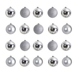 Holiday Christmas 20 Count 3in. Shatterproof Ornament Set