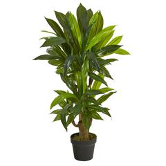 3ft. Corn Stalk Dracaena Artificial Plant (Real Touch)