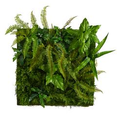 40in. x 40in. Forest Artificial Living Wall
