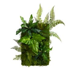 24in. x 16in. Mixed Foliage Artificial Living Wall
