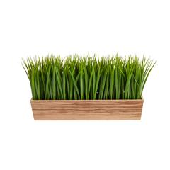20in. Vanilla Grass Artificial Plant in Decorative Planter