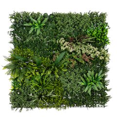 40in. x 40in. UV Resistant Madagascar Forest Artificial Living Wall Panel
