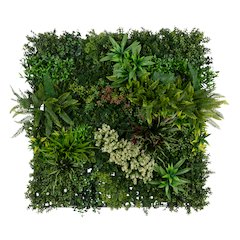 40in. x 40in. UV Resistant Amazon Rainforest Artificial Living Wall Panel