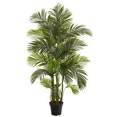 6ft. Areca Palm Artificial Tree, Green