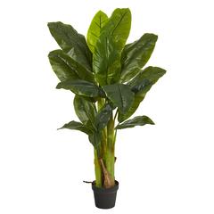 4ft. Triple Stalk Banana Tree (Real Touch)