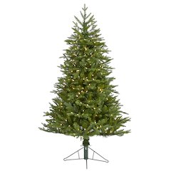5ft. Cambridge Fir Artificial Christmas Tree with 300 Clear Warm LED Lights