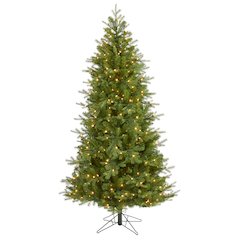 7ft. Vienna Fir Artificial Christmas Tree with 450 Warm White Lights