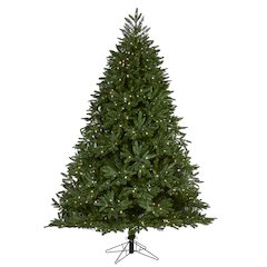 7ft. Oregon Spruce Artificial Christmas Tree with 850 Warm White LED Lights