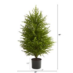 40in. Norfolk Island Pine Natural Look Artificial Tree