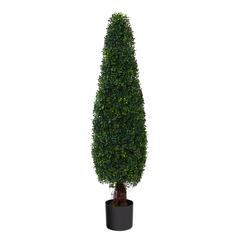 4ft. Boxwood Topiary Artificial Tree UV Resistant (Indoor/Outdoor)