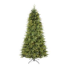 7ft. Vancouver Fir Artificial Christmas Tree with 500 Clear LED Lights