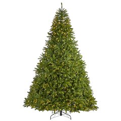 9ft. Sierra Spruce Artificial Christmas Tree with 1000 Clear LED Lights