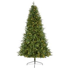 7ft. New Hampshire Fir Artificial Christmas Tree with 450 Clear LED Lights