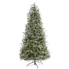 7.5ft. Snowed Tipped Clermont Mixed Pine Artificial Christmas Tree