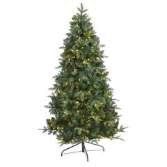 6ft. Grand Teton Spruce Flat Back Artificial Christmas Tree