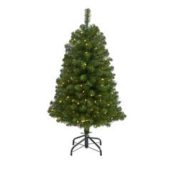 Virginia Fir Artificial Christmas Tree with 100 Clear Lights