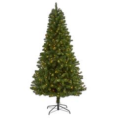 7.Virginia Fir Artificial Christmas Tree with 450 Clear Lights