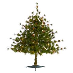 3ft. Colorado Mountain Pine Artificial Christmas Tree with 50 Clear Lights