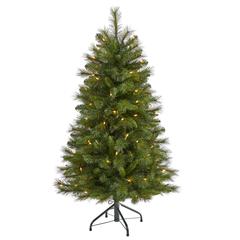 4ft. West Virginia Mountain Pine Artificial Christmas Tree with 100 Clear Lights