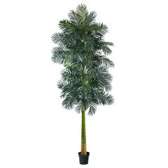 10ft. Double Stalk Golden Cane Artificial Palm Tree