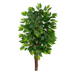 3ft. Artificial Double Trunk Ficus Tree (No Pot)