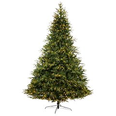 9ft. Colorado Mountain Fir Artificial Christmas Tree with 900 Multi LED Lights