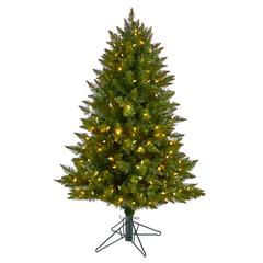 Vermont Spruce Artificial Christmas Tree with 200 Color Changing LED Lights
