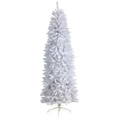 7ft. Slim White Artificial Christmas Tree with 995 Bendable Branches
