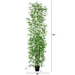 12ft. Artificial Green Bamboo Tree