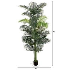8ft. Artificial Paradise Palm Tree