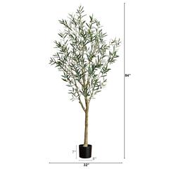 7ft. Artificial Greco Olive Tree