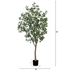 7ft. Artificial Greco Eucalyptus Tree