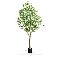 7ft. Artificial Greco Citrus Tree with Real Touch Leaves