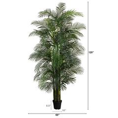 10ft. UV Resistant Artificial Areca Palm Tree (Indoor/Outdoor)