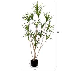 6ft. Artificial Dracaena Tree