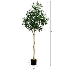 5ft. Artificial Olive Tree