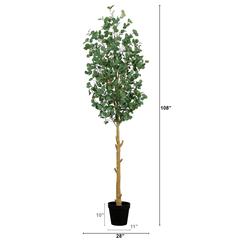 9ft. Artificial Eucalyptus Tree