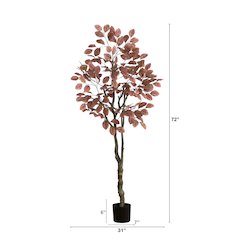 6ft. Autumn Dogwood Artificial Fall Tree